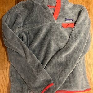 Patagonia Gray Fleece Pullover